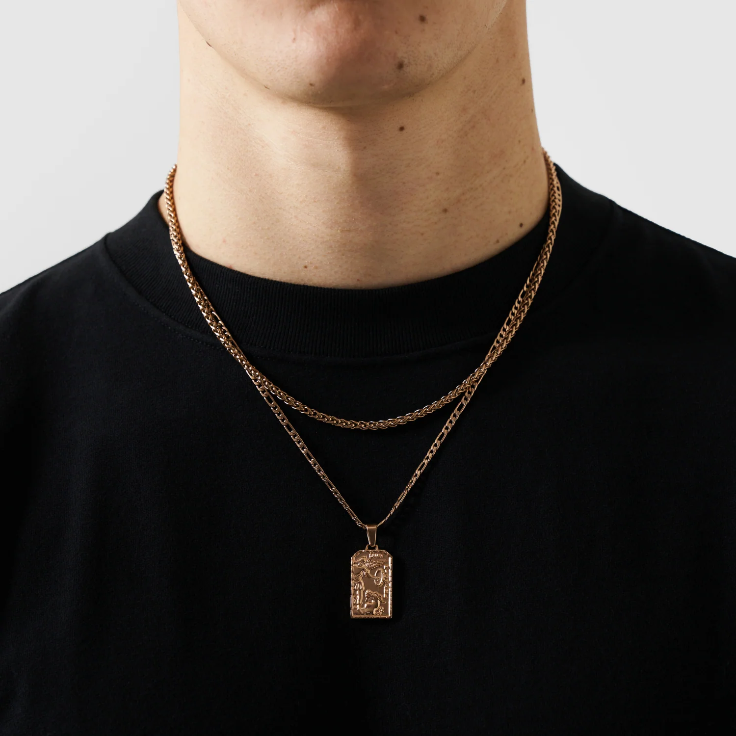 St Michael Pendant (Rose Gold) - Image 5
