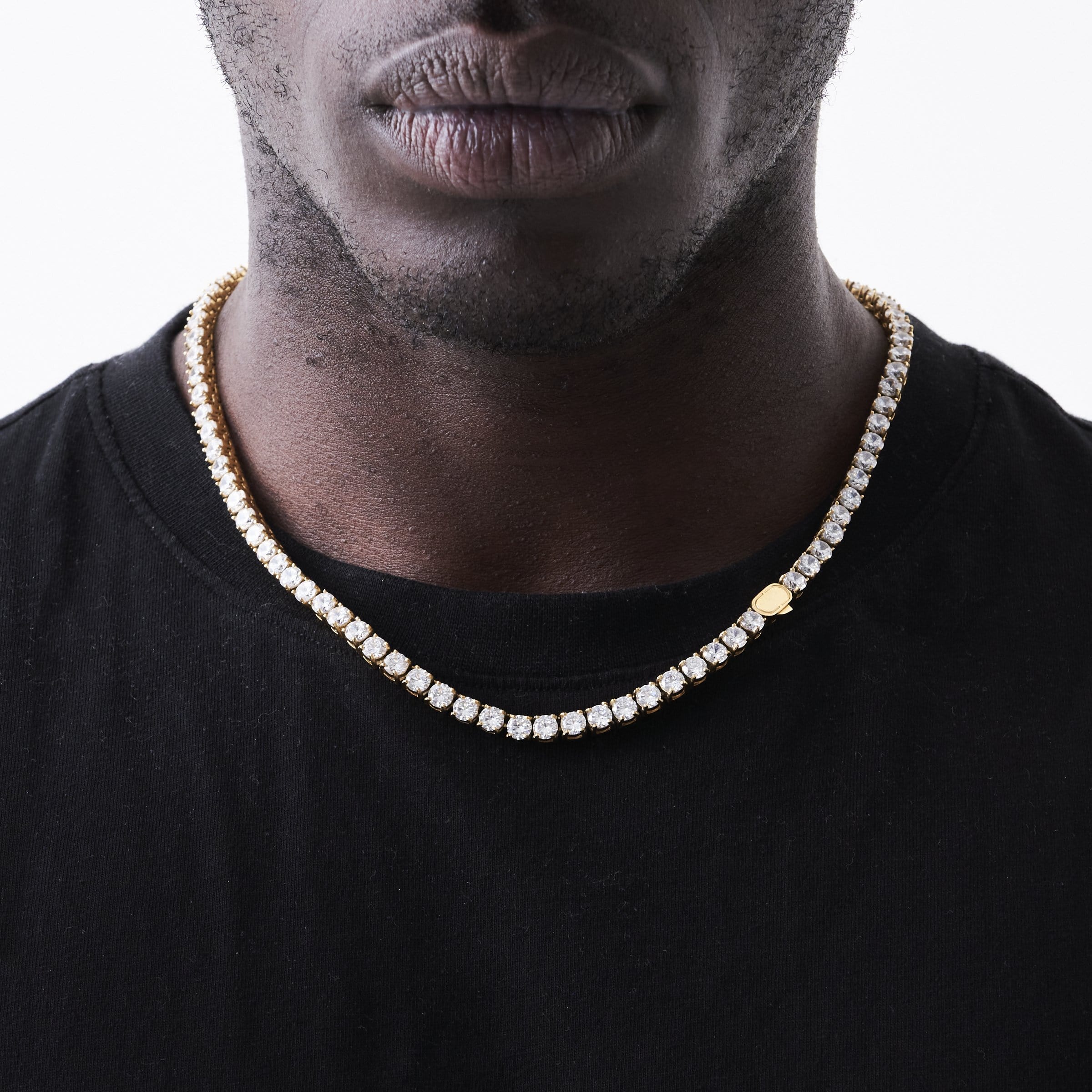 Tennis Chain (Gold) 5mm - Image 5
