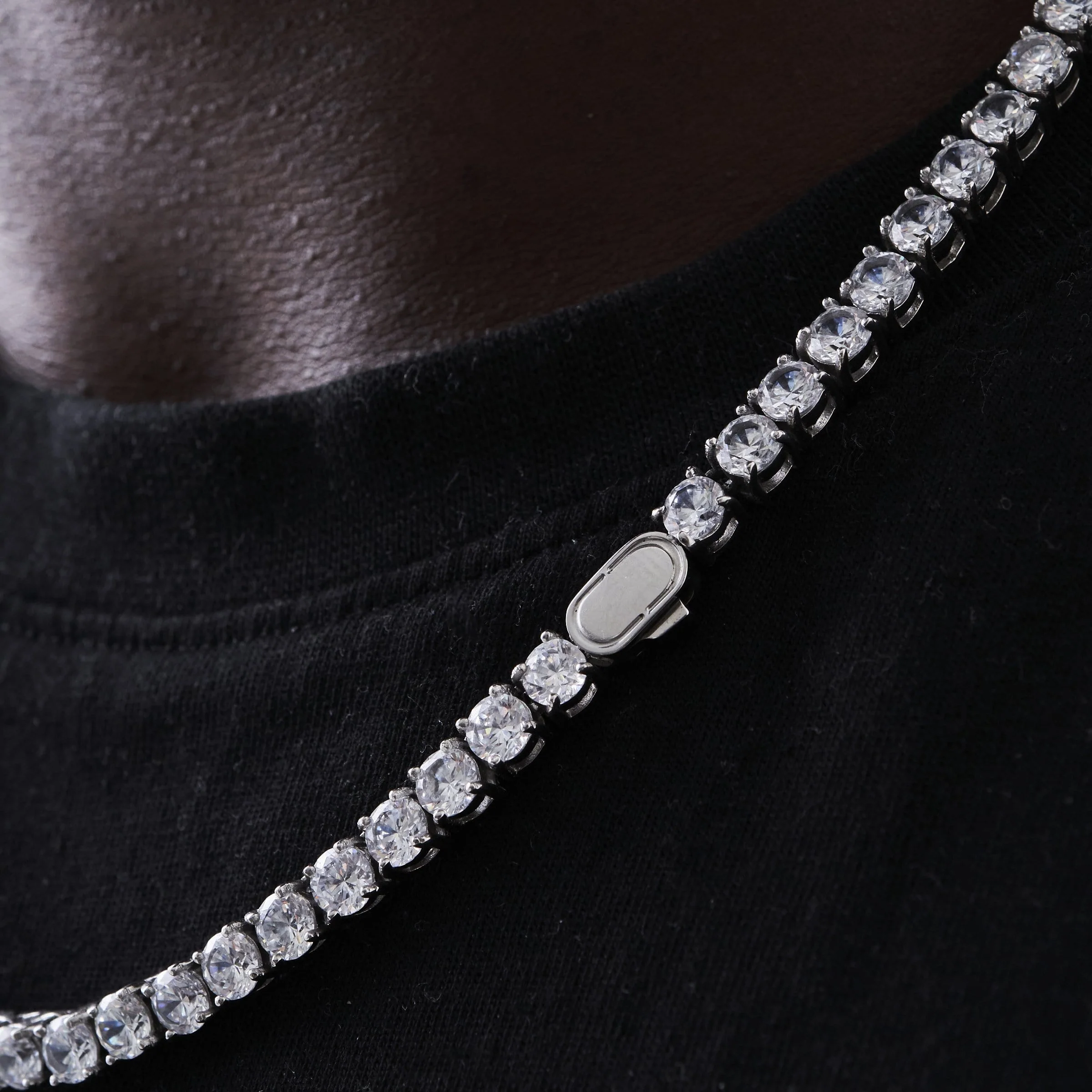 Tennis Chain (Silver) 5mm - Image 6