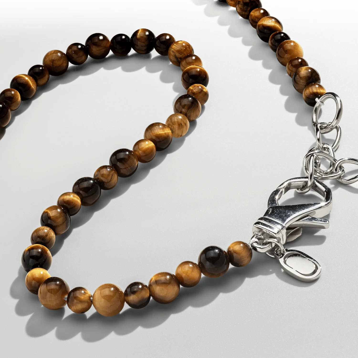 Tigers Eye Beaded Necklace - Image 5