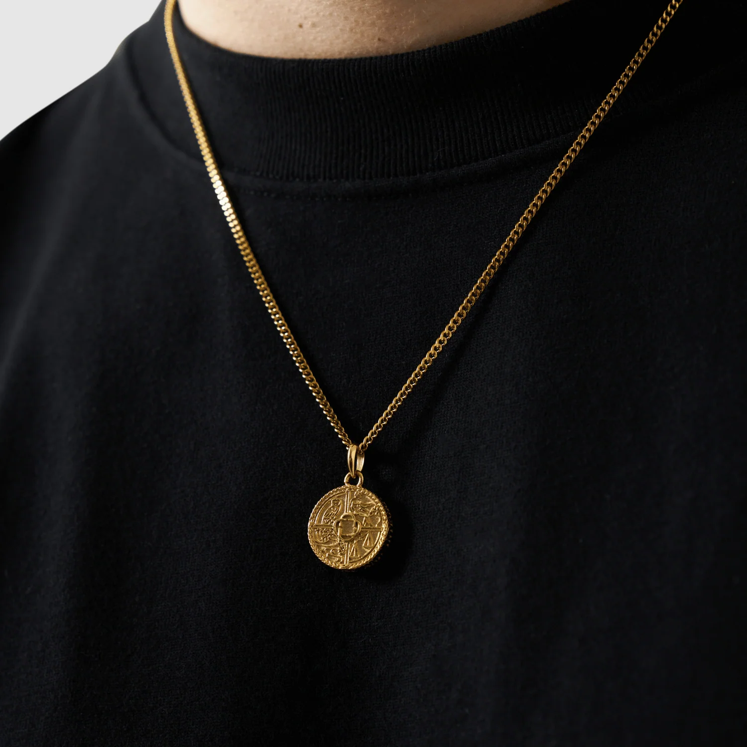 Virtues Pendant (Gold) - Image 3