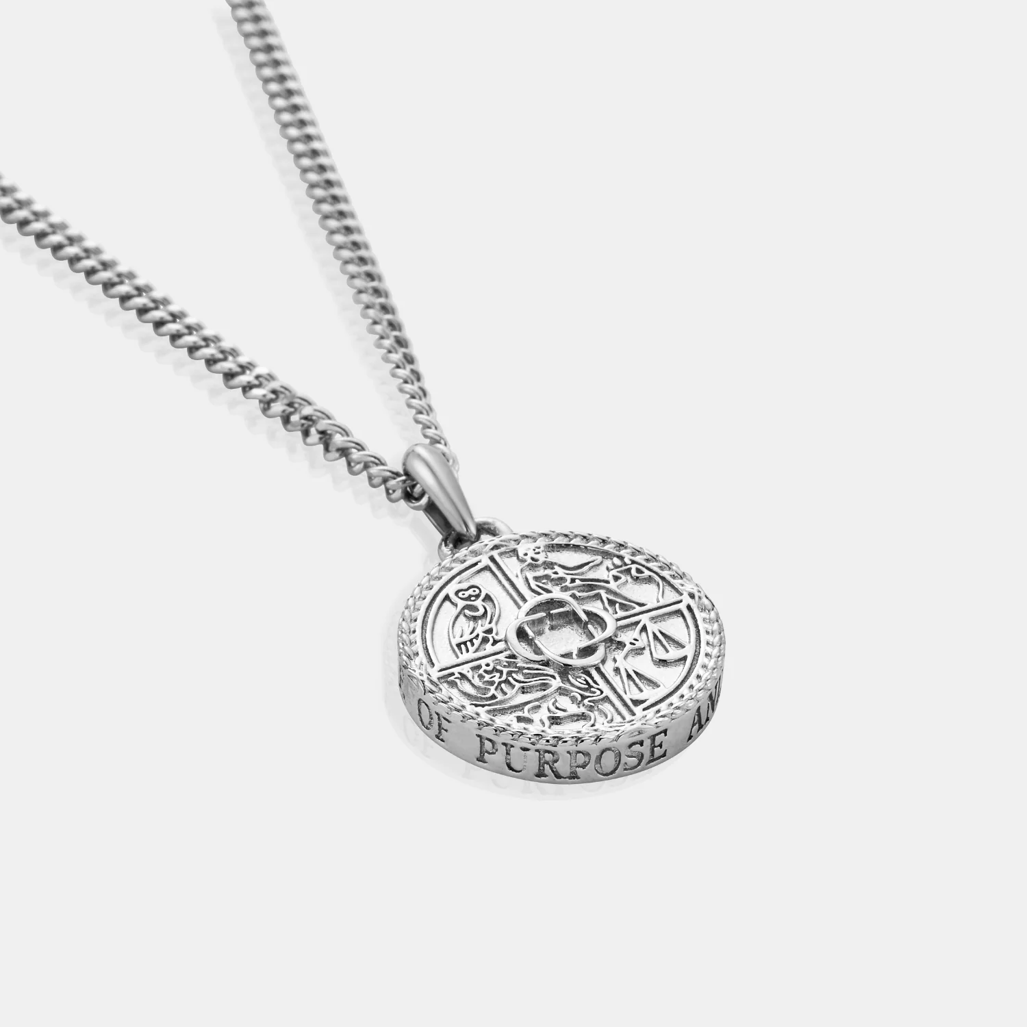 Virtues Pendant (Silver) - Image 4