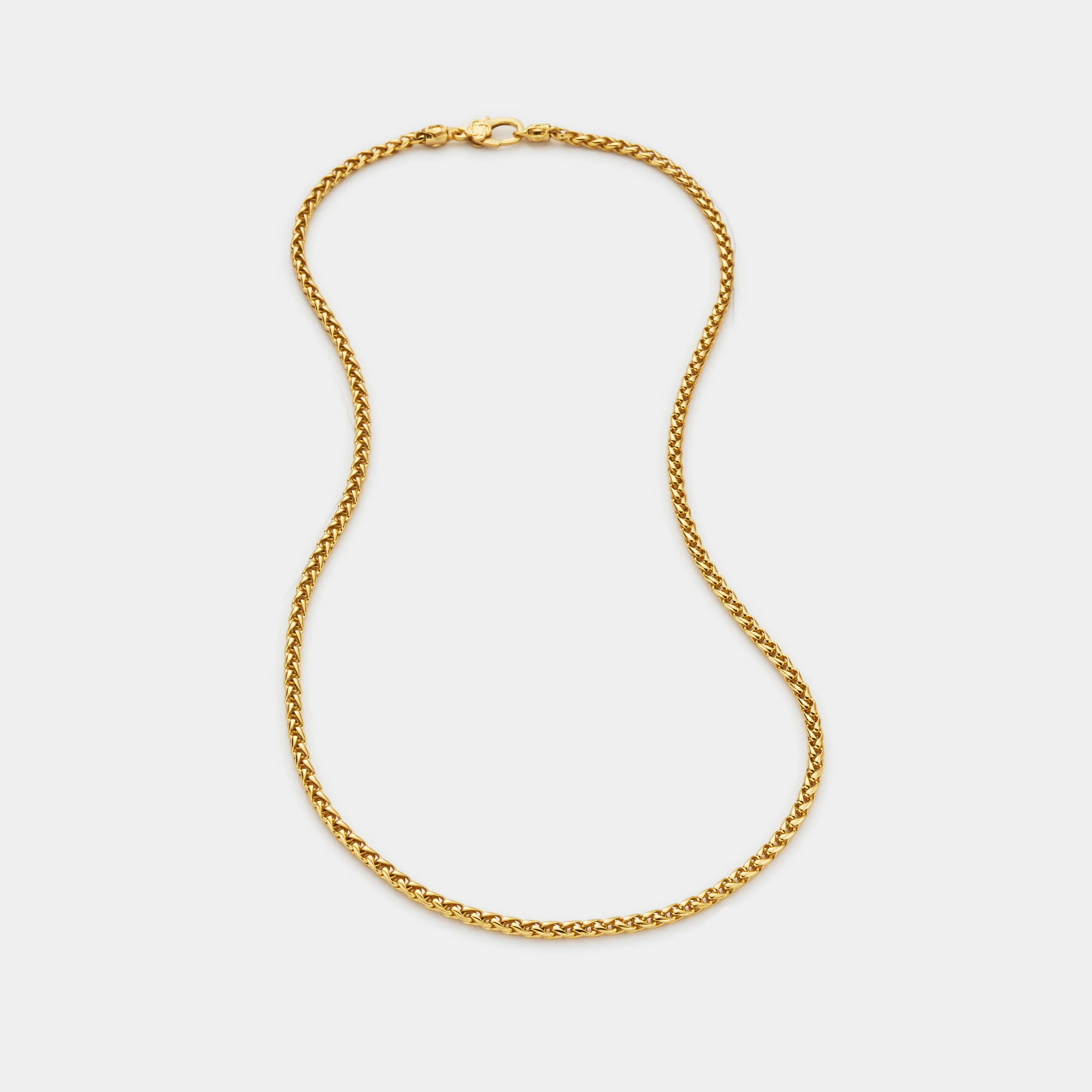 Wheat (18ct Gold) 3mm | Sterling Silver - Image 4