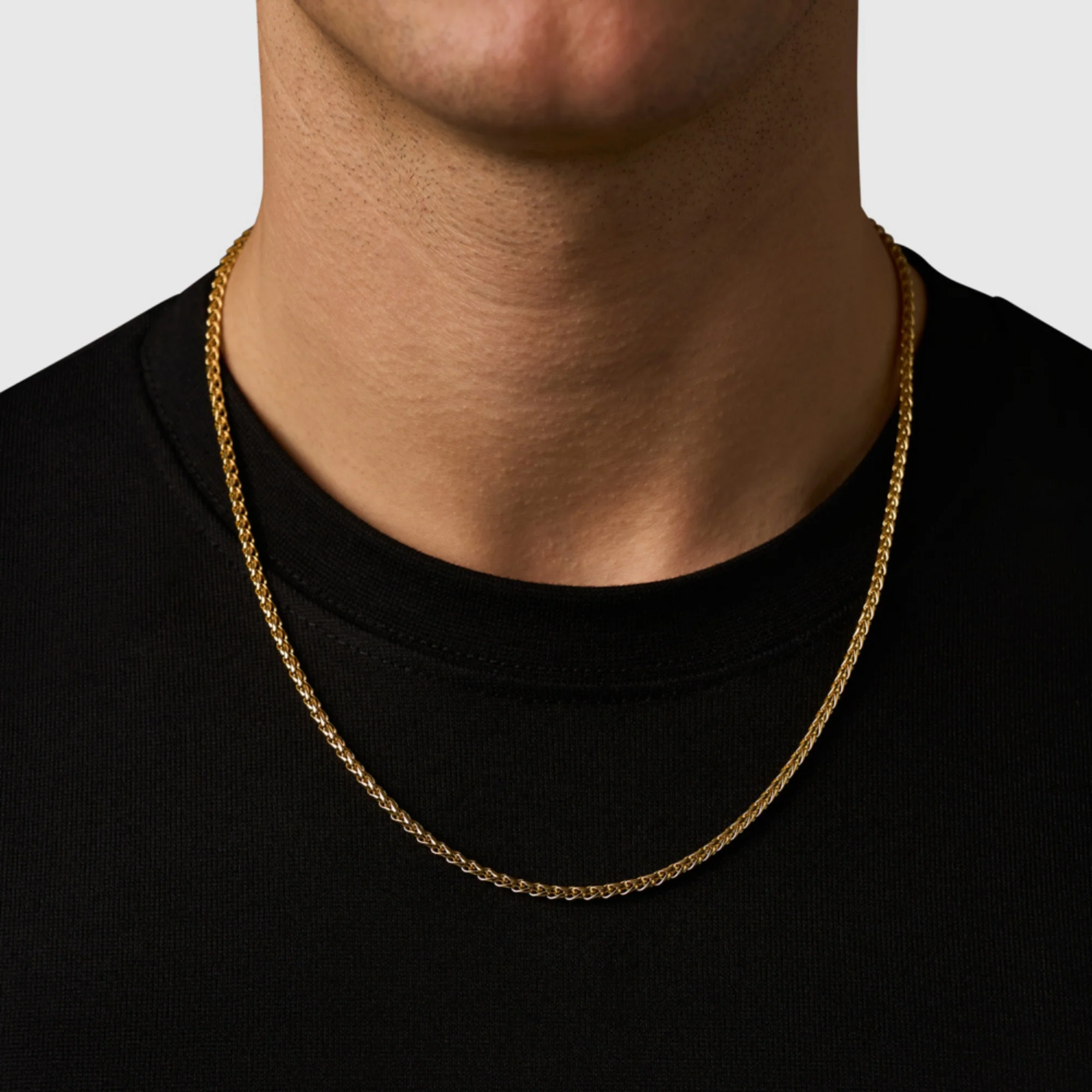 Wheat (18ct Gold) 3mm | Sterling Silver - Image 6