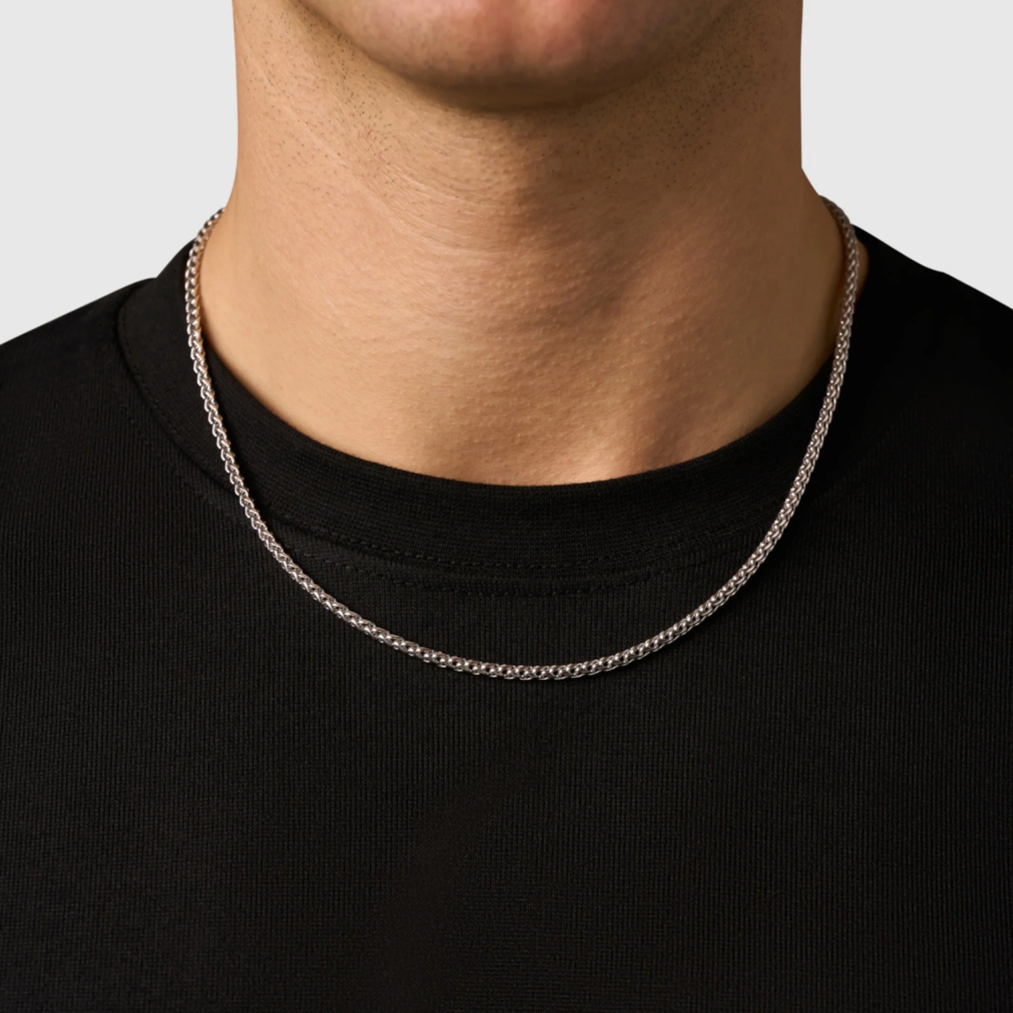 Wheat (Silver) 3mm | Sterling Silver - Image 2