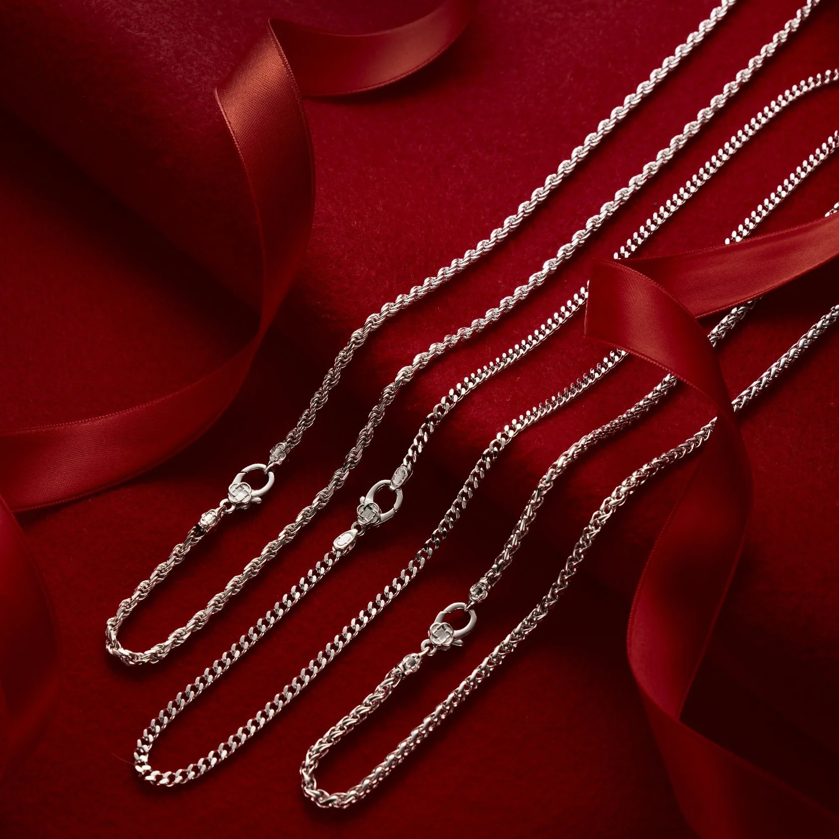 Wheat (Silver) 3mm | Sterling Silver - Image 5