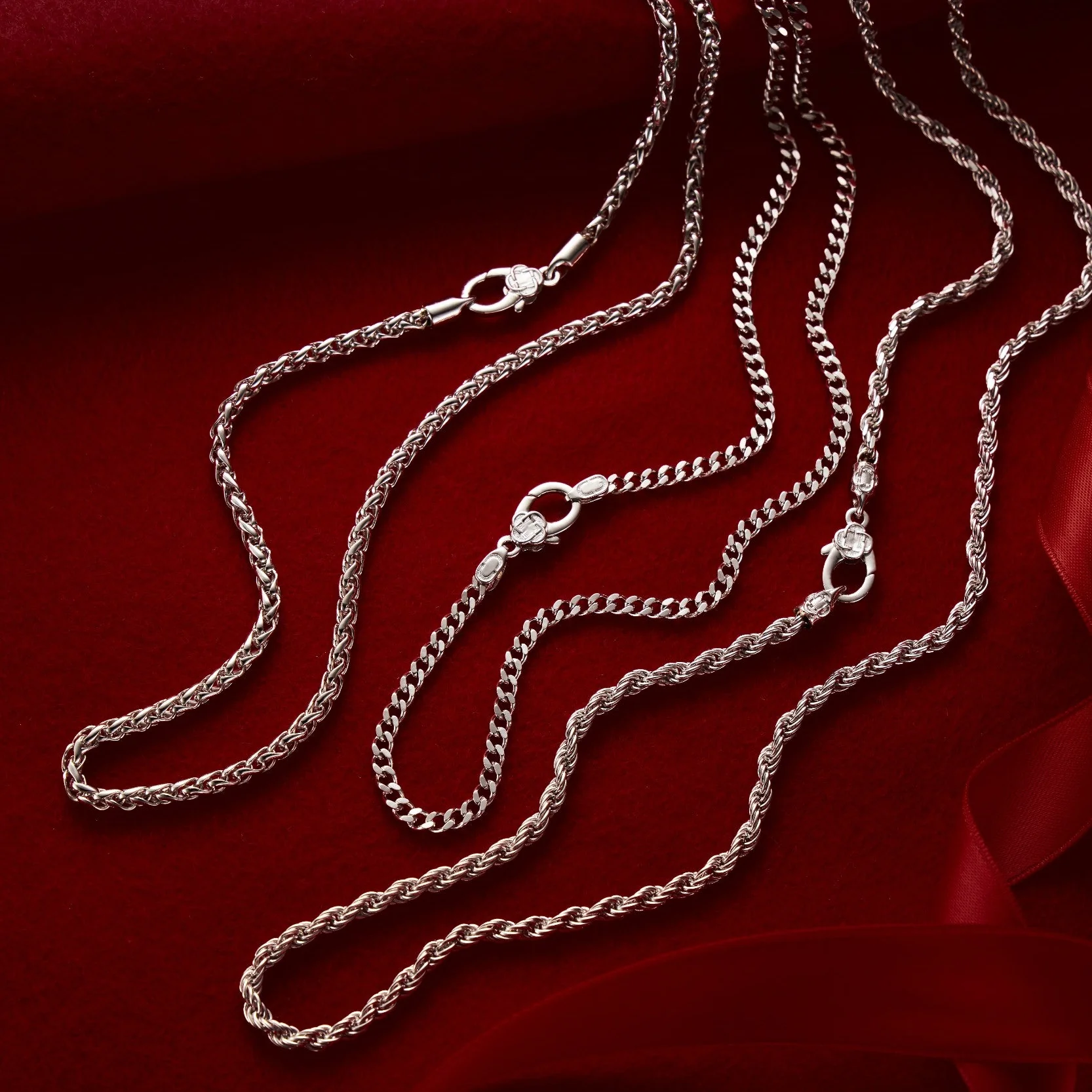 Wheat (Silver) 3mm | Sterling Silver - Image 6