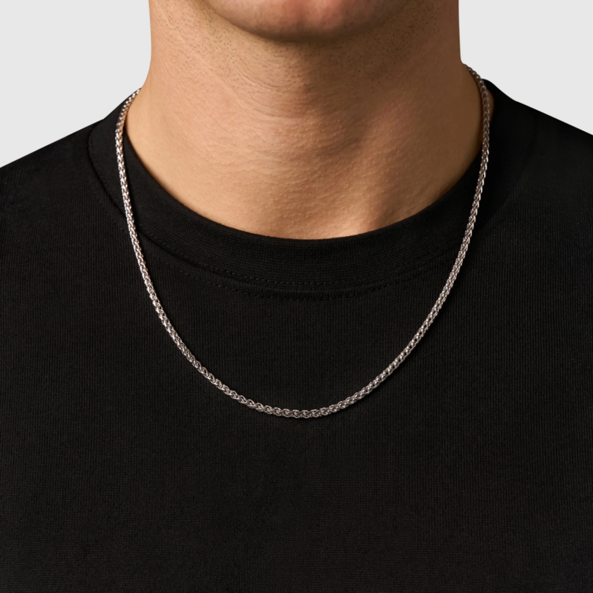 Wheat (Silver) 3mm | Sterling Silver - Image 7