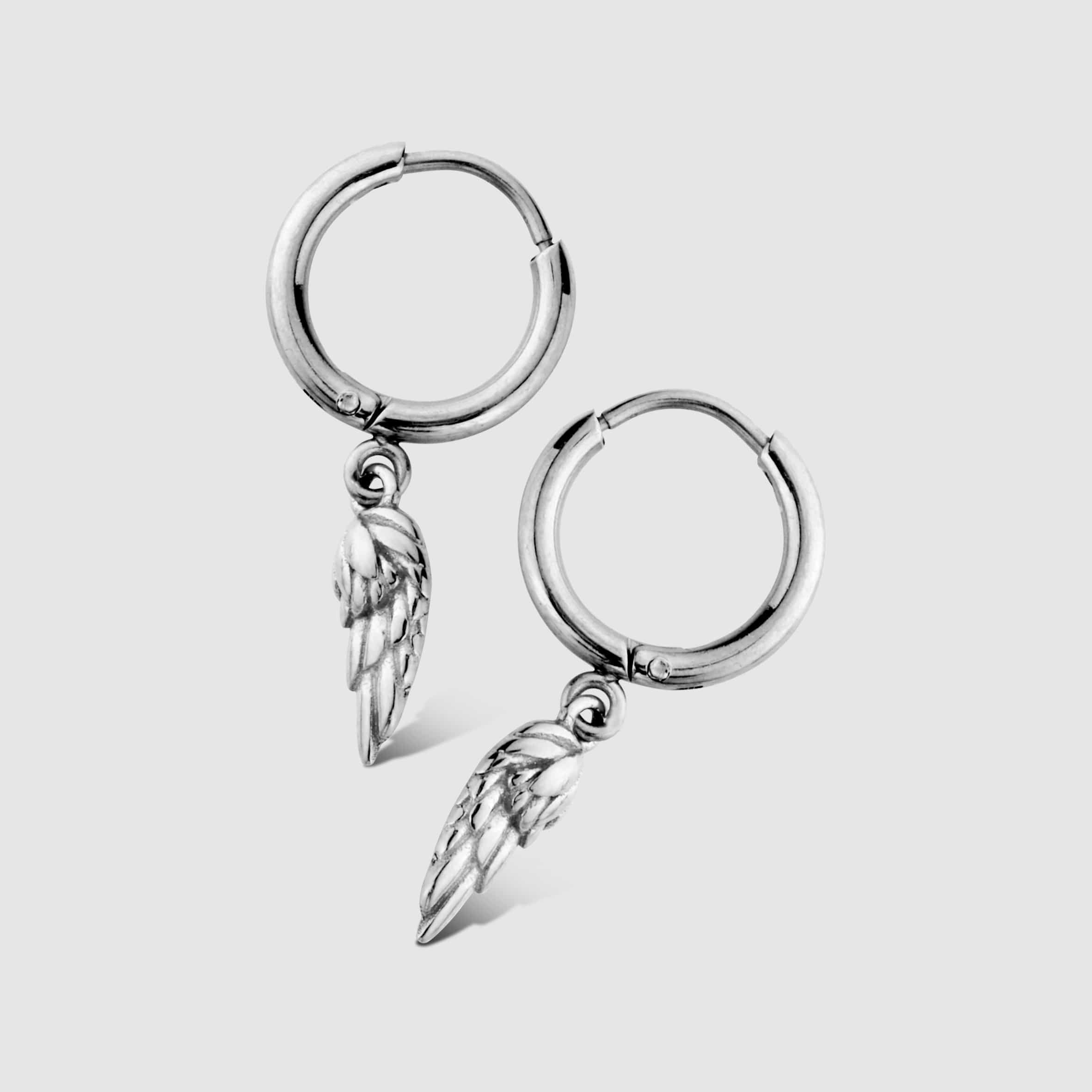Wing Earring (Silver) - Image 3