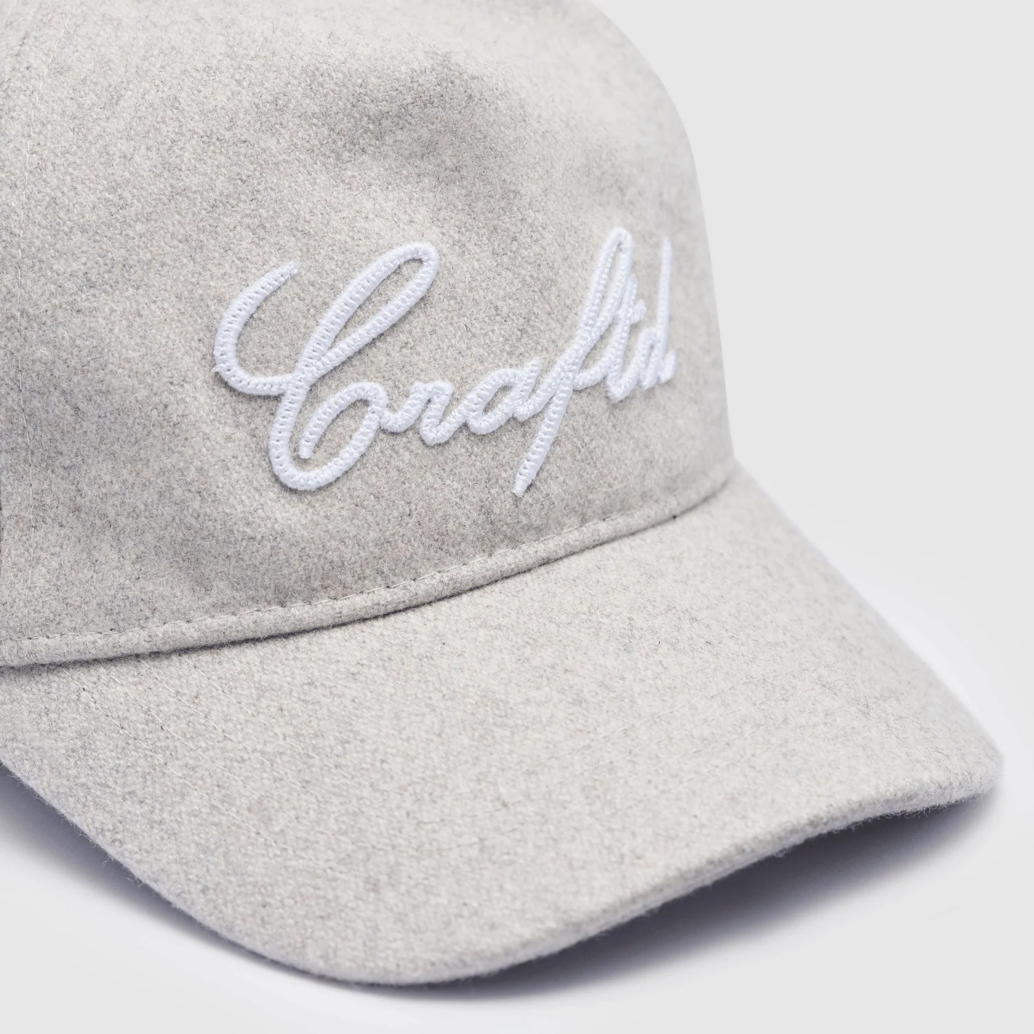 Wool Signature Cap (Grey) - Image 2