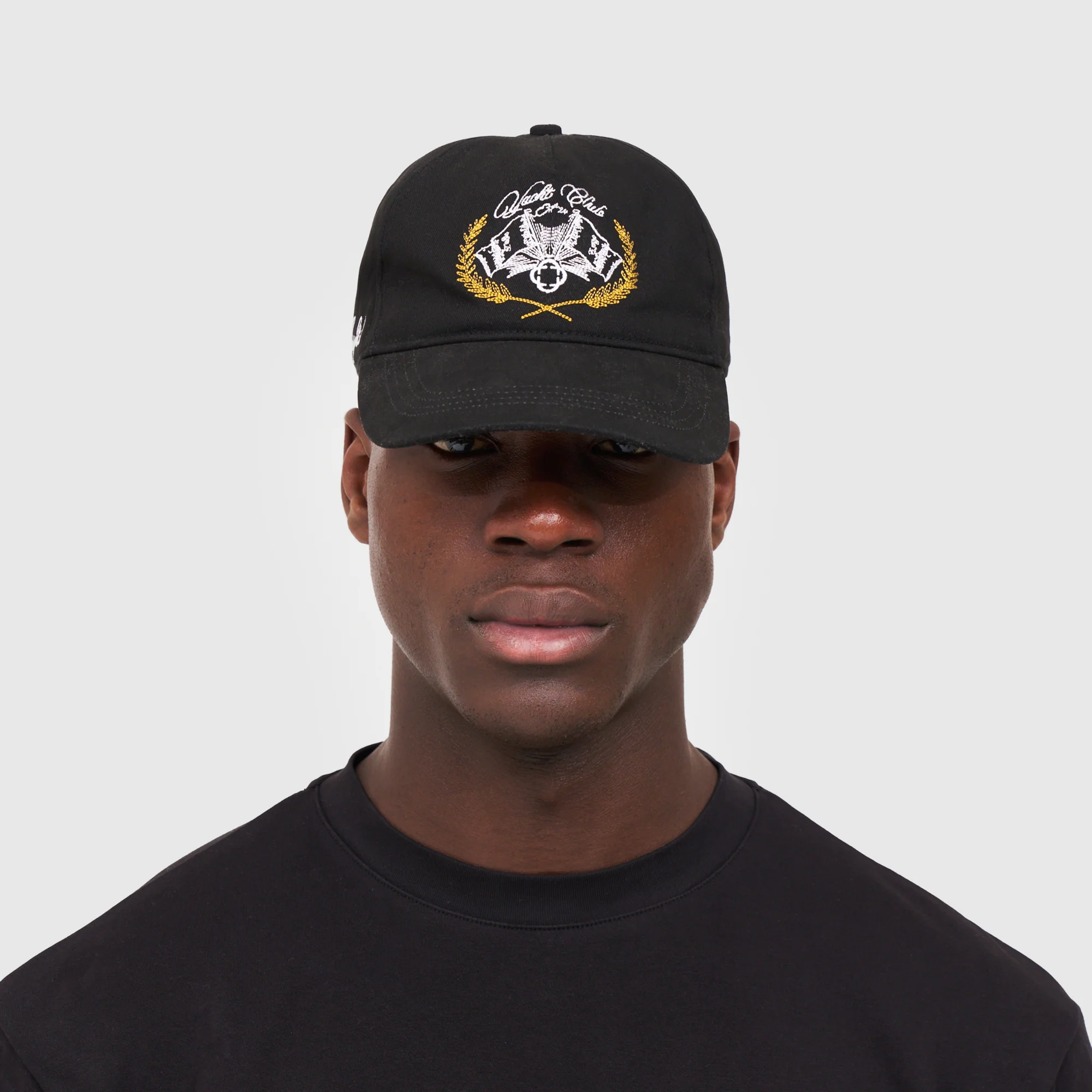Yacht Club Cap (Black) - Image 4