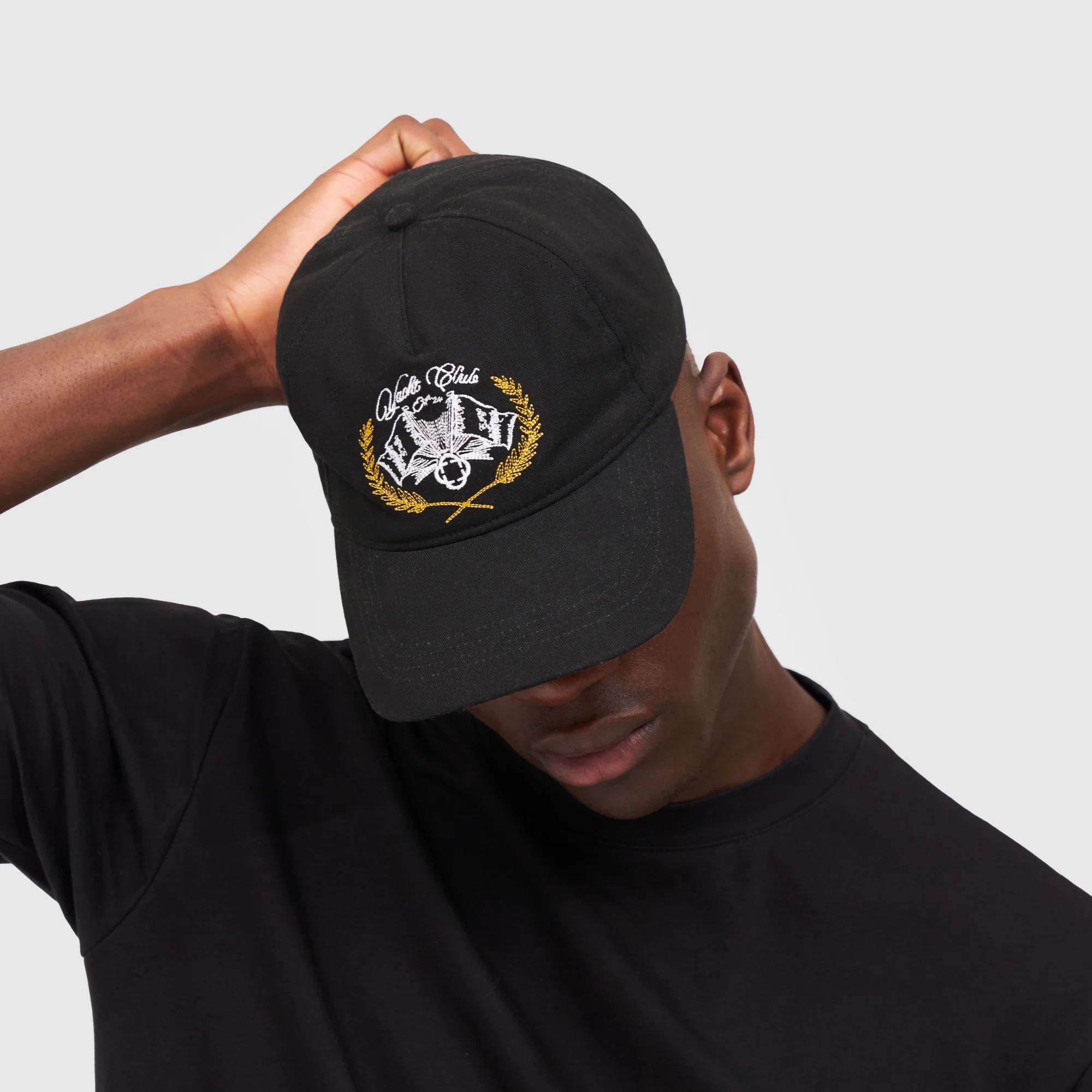 Yacht Club Cap (Black) - Image 6
