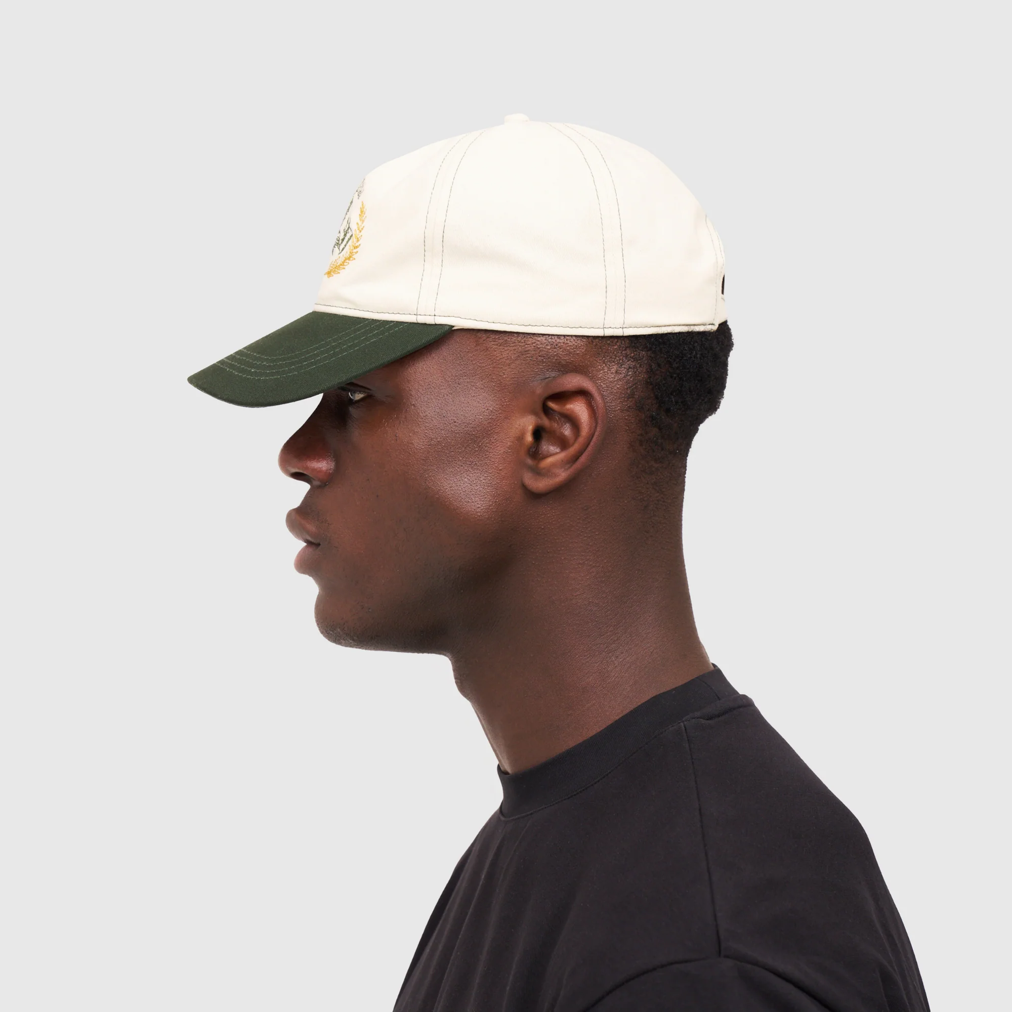 Yacht Club Cap (Cream/Green) - Image 4