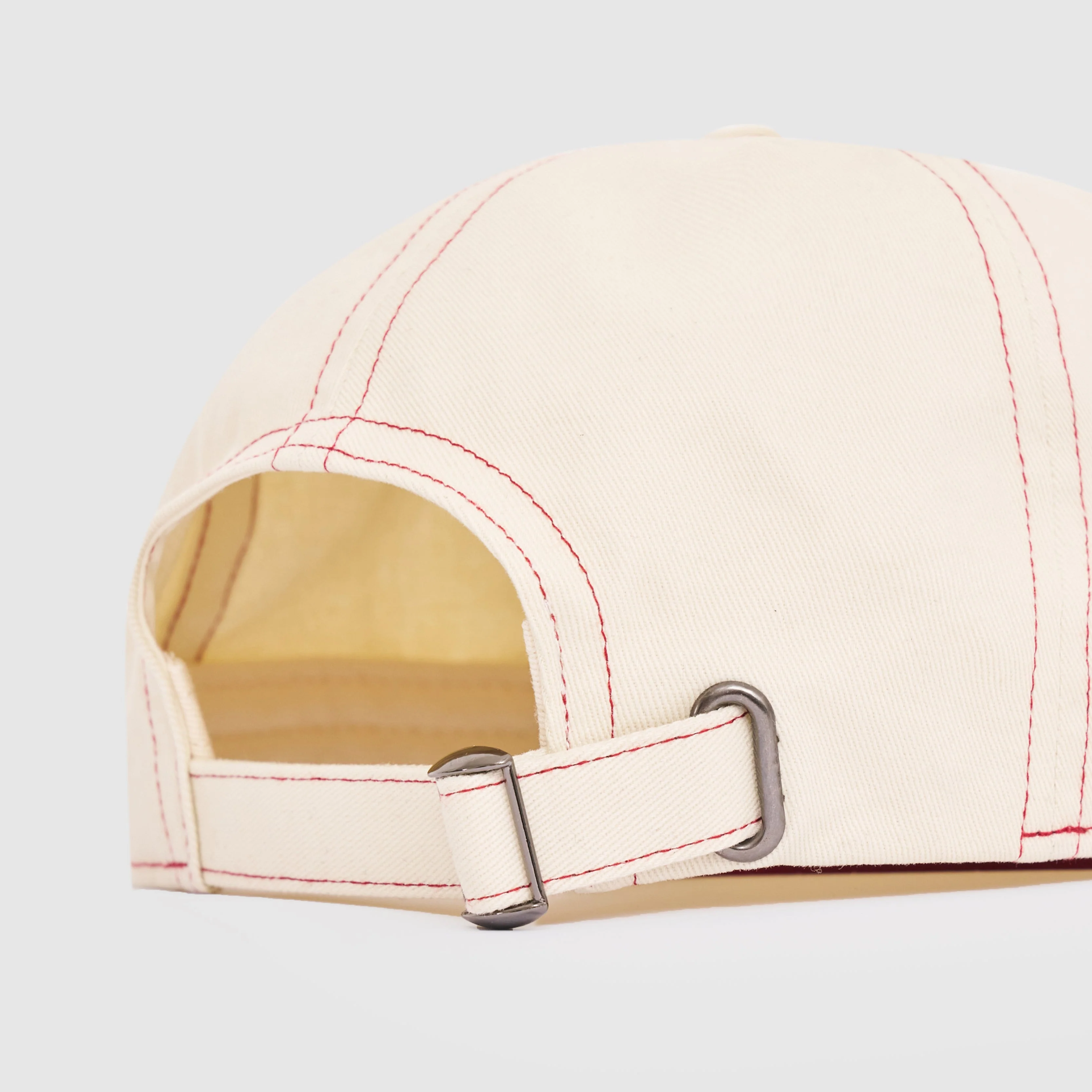 Yacht Club Cap (Cream/Red) - Image 7